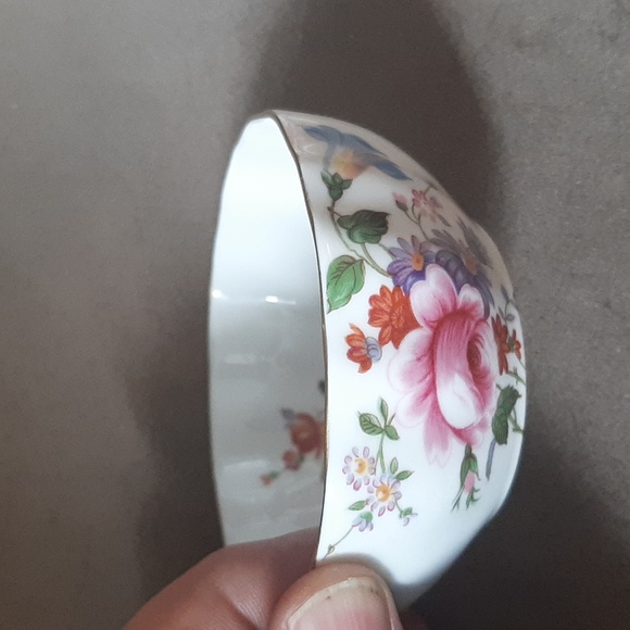 Vintage miniature Derby Posies Cream / Sugar by Royal Crown Derby - Picture 2 of 6